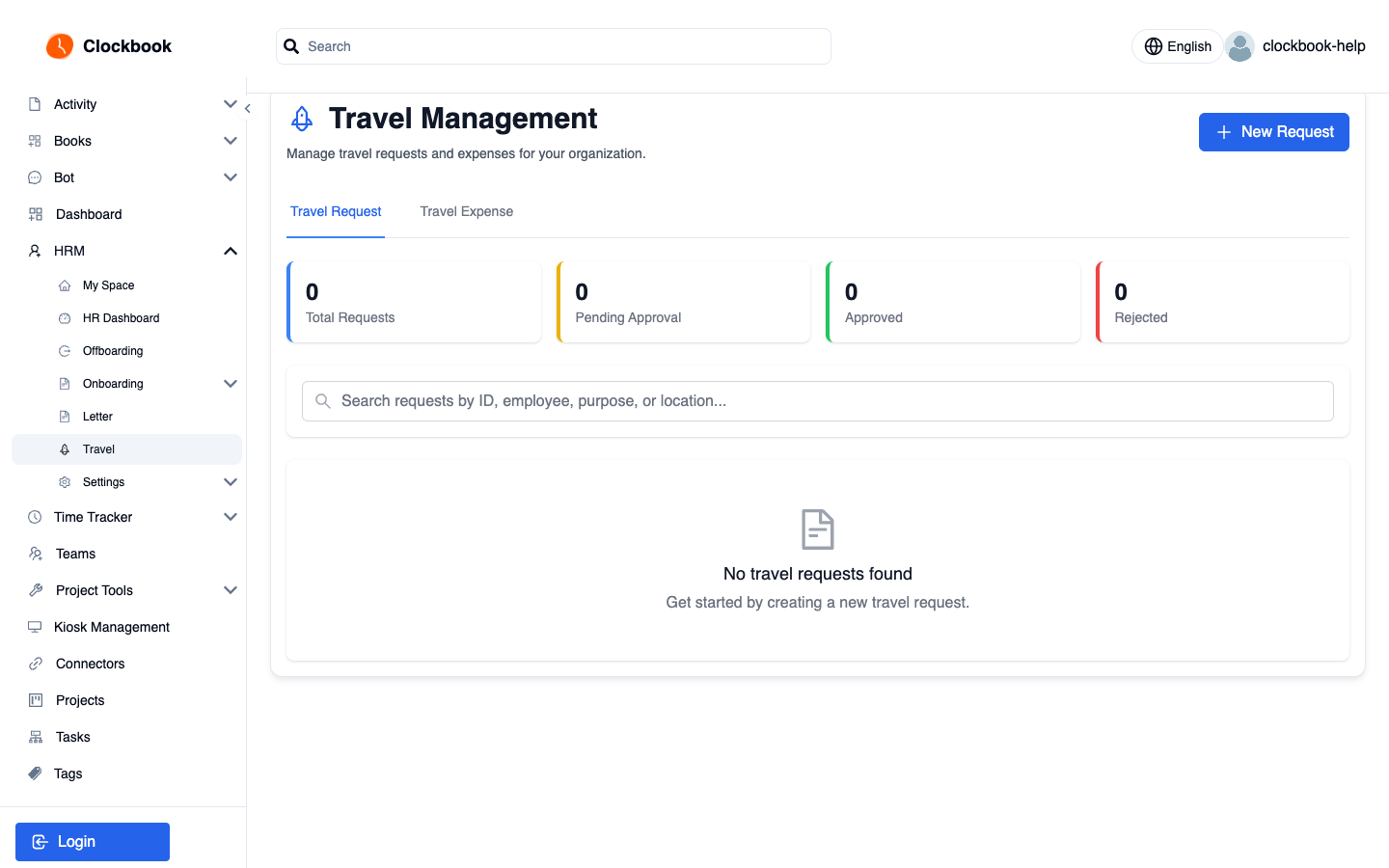 Travel requests pre-approved before anything is booked