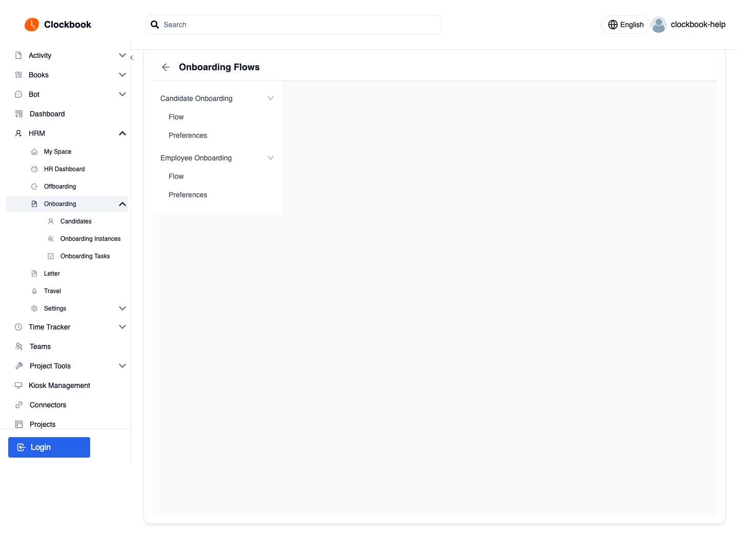 Onboarding board — Every candidate and new starter, task by task, from documents to system access.